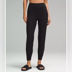 lululemon Align™ High-Rise Jogger Full Length, size 4 black with front pockets